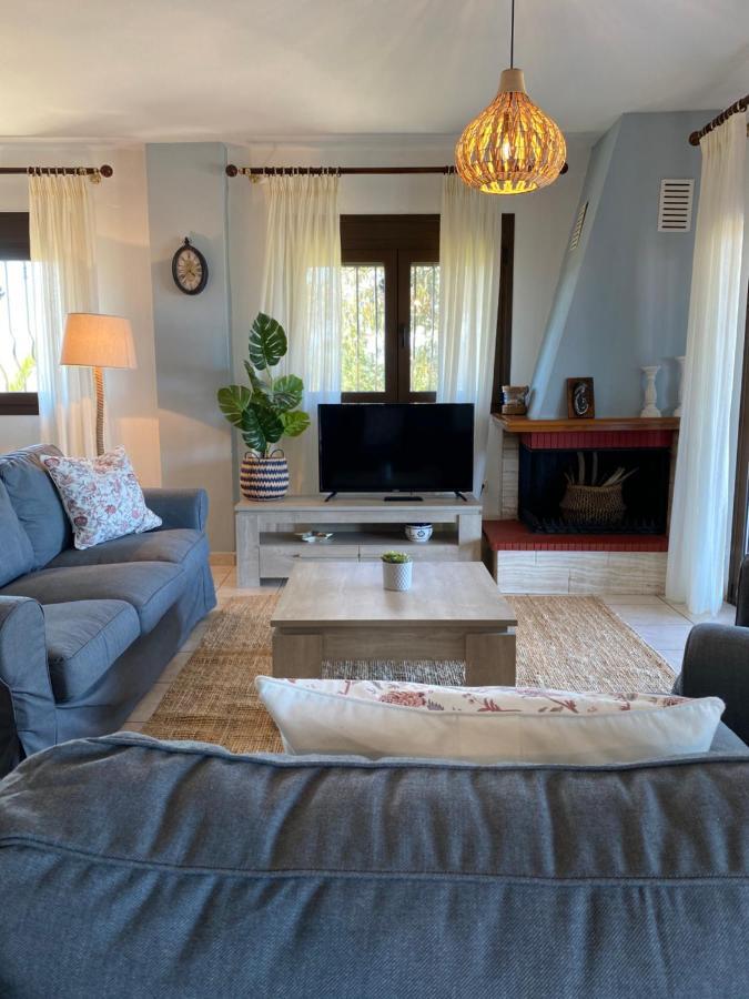 Sea View Villa Anastasia إيريسوس المظهر الخارجي الصورة